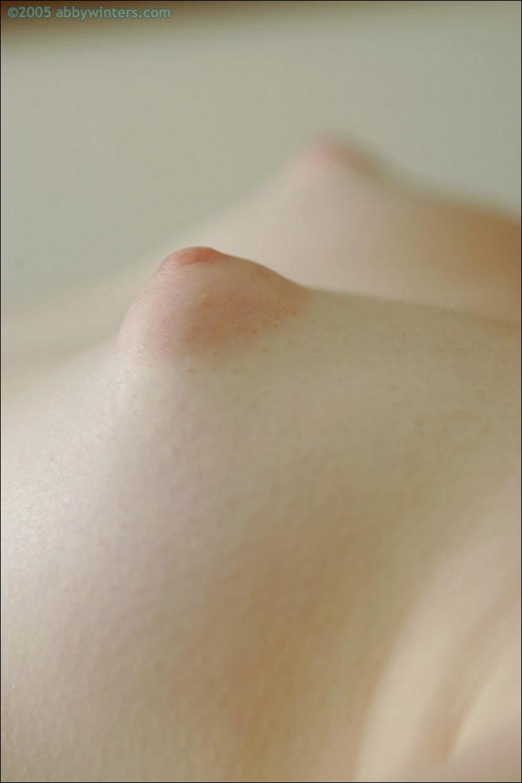 Small pink nipples